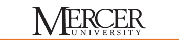 Logo for URSA at Mercer University